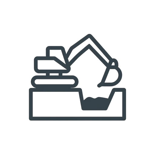 Foundation & Basement Excavation icon